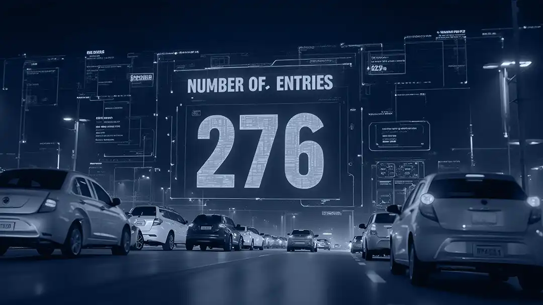 Count Number of Entries