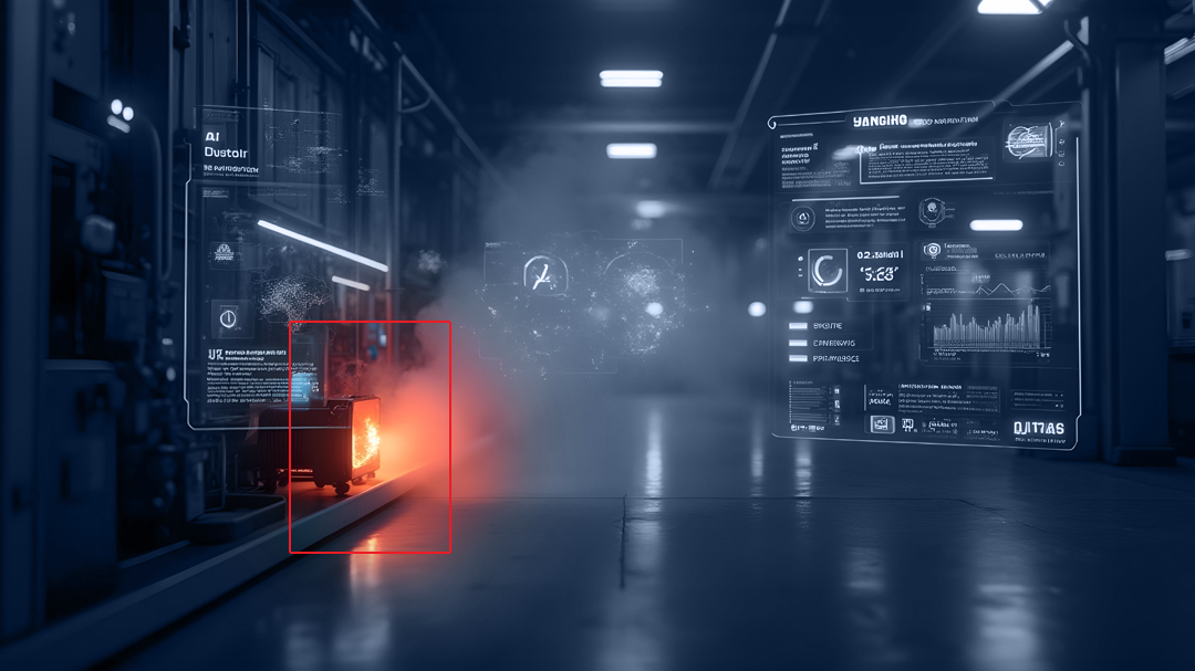 رصد الحرائق والدخان