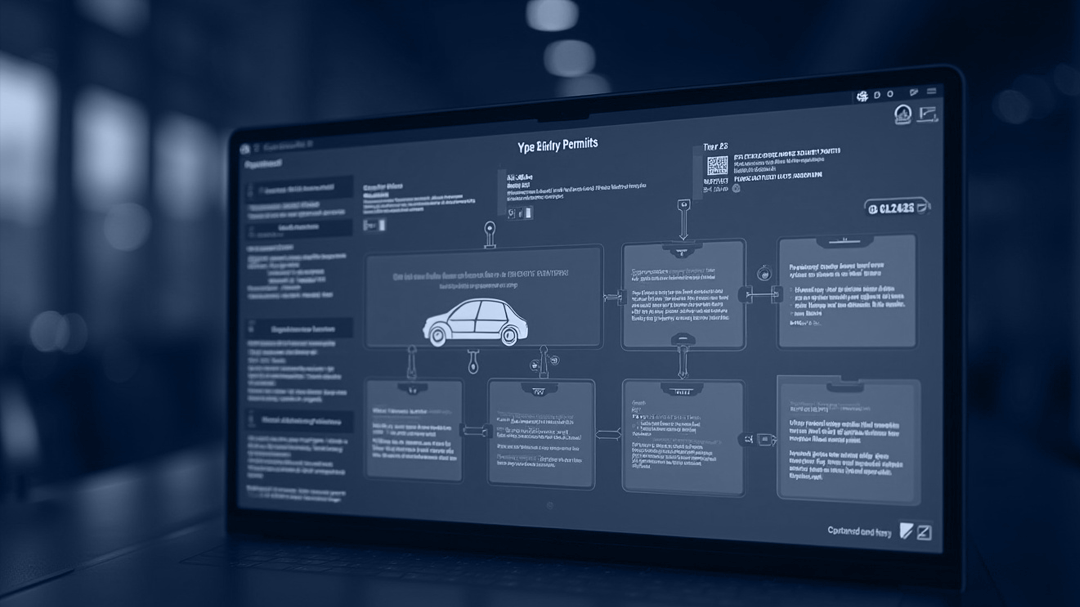 Issuing Vehicle Entry Permits